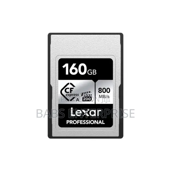 Lexar Professional 160gb Cfexpress Type A Card Silver Up T0 800mb/S