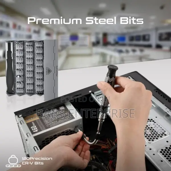 Promate Protools-126m 126 Piece Cylindrical Screwdriver Set