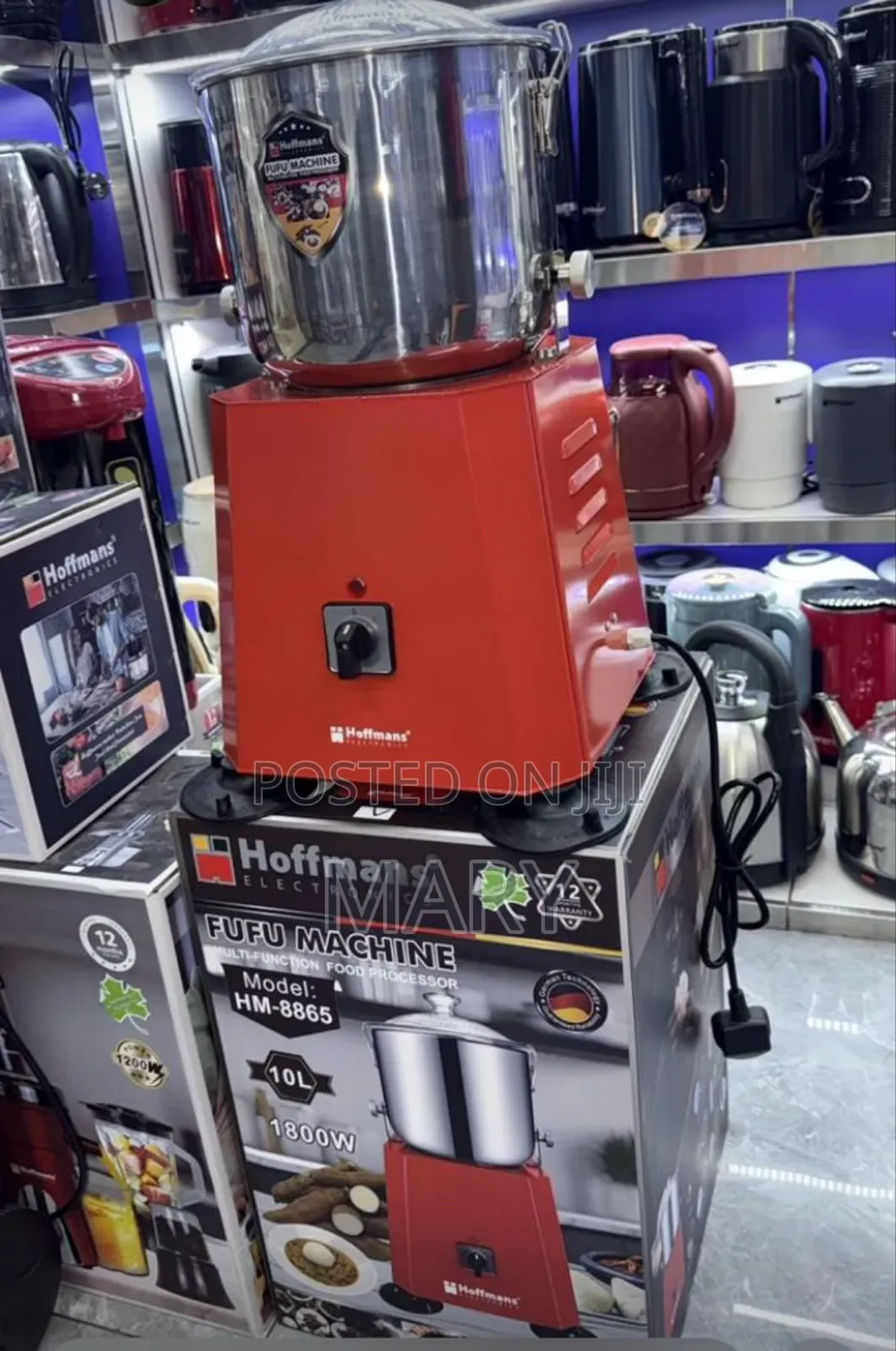 10l Hoffman Fufu Machine And Food Processor