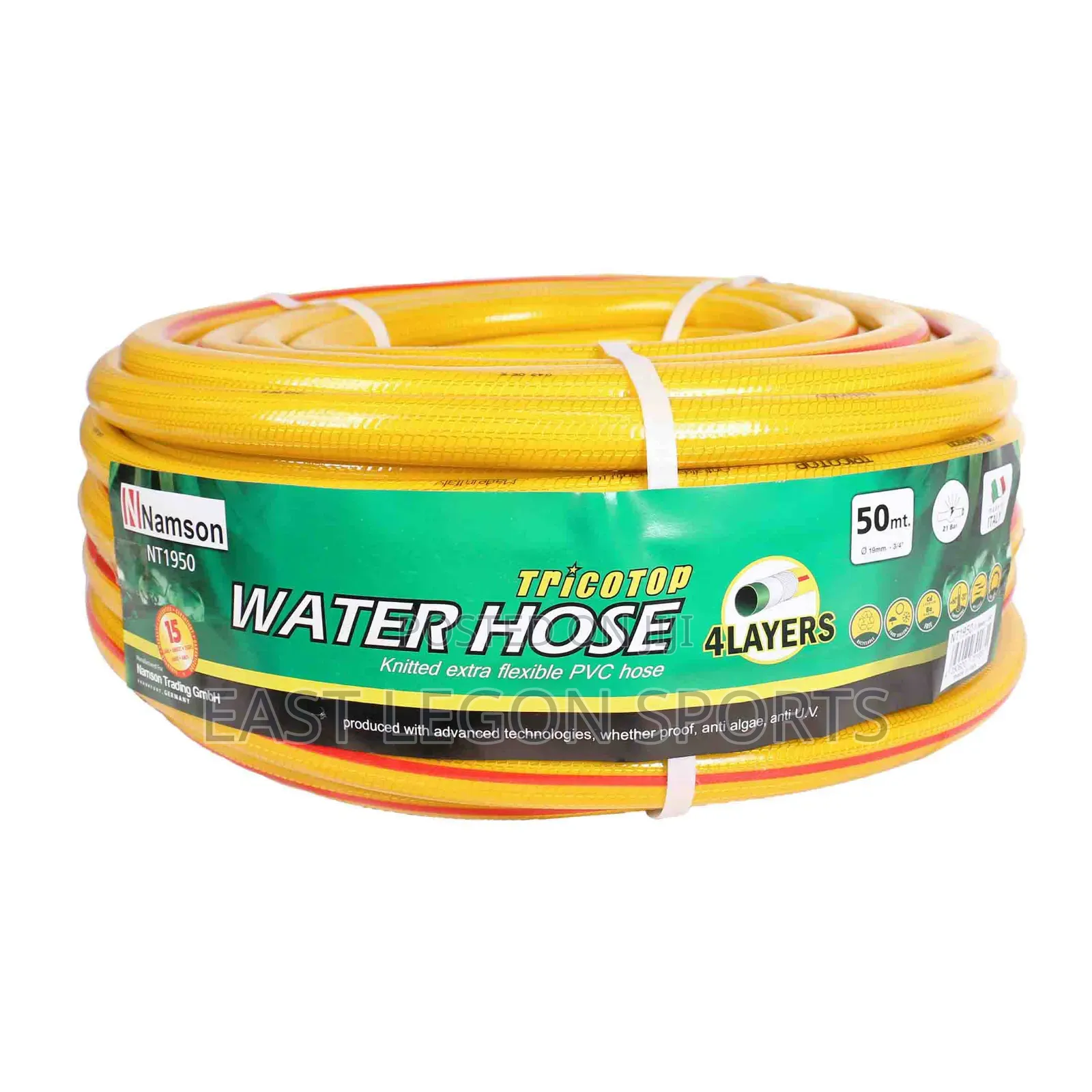 3/4 Water Hose 20m Inch Big Ghana Tap Size Connect