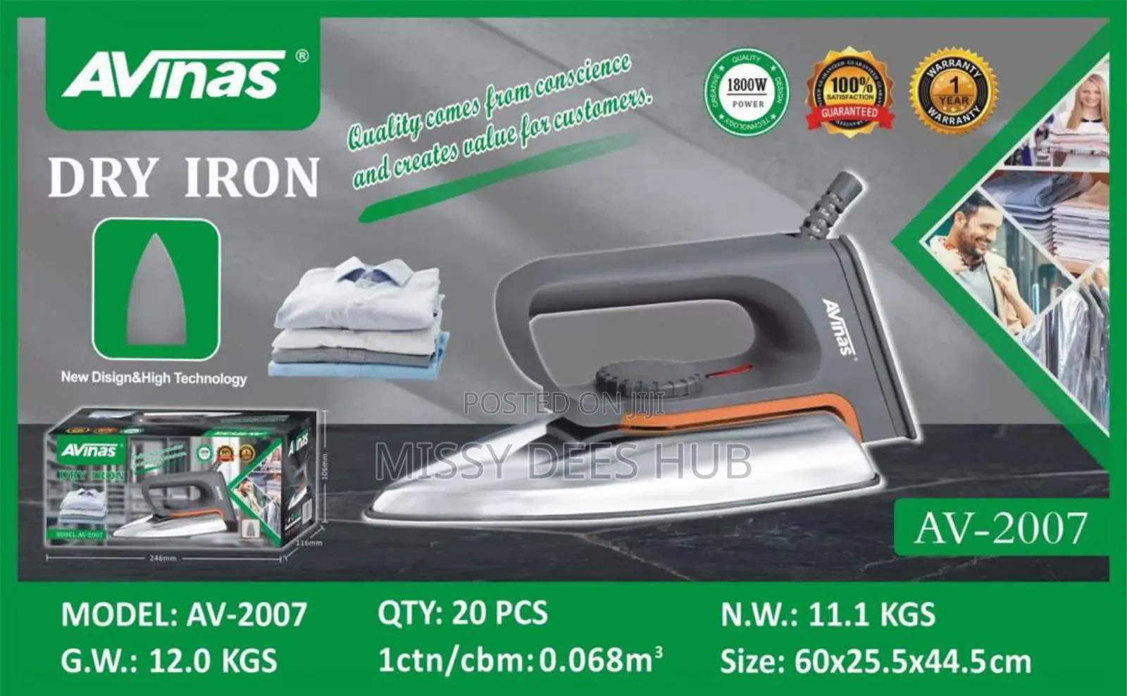 Avinas Dry Iron