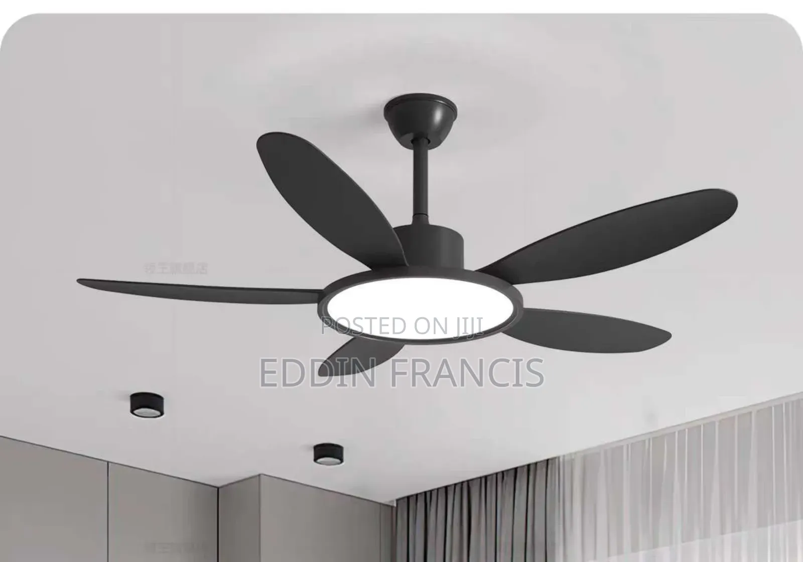 Modern Fan Light With Remote Control