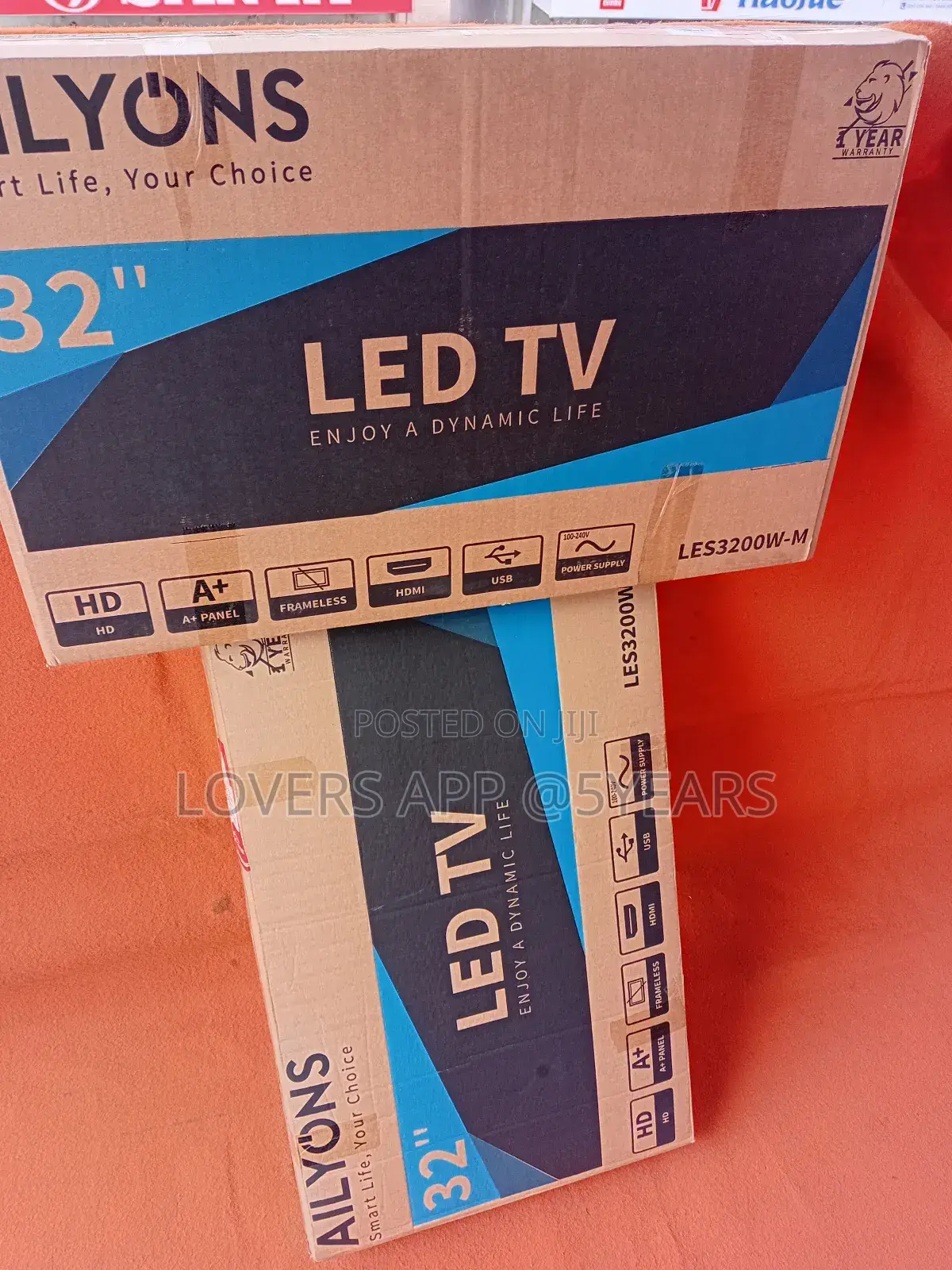 Ailyons 32" Hd Tv – Sharp Images Clear Audio Ailyons 32