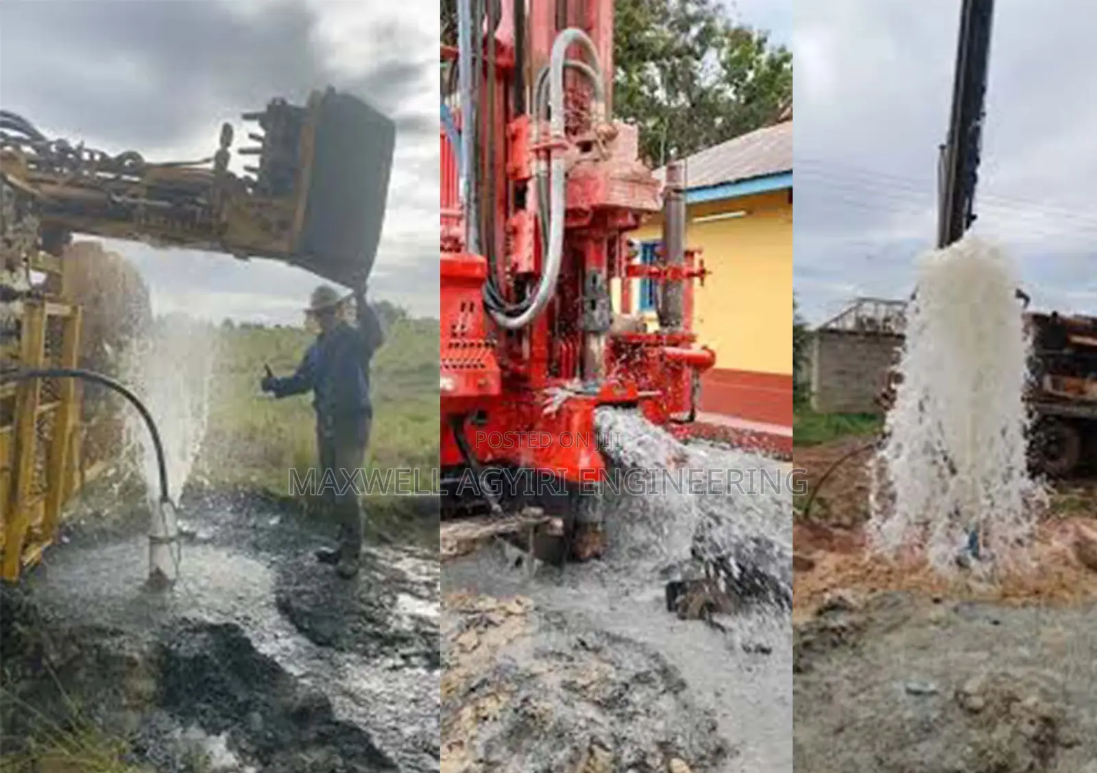 Water Drilling With Experience