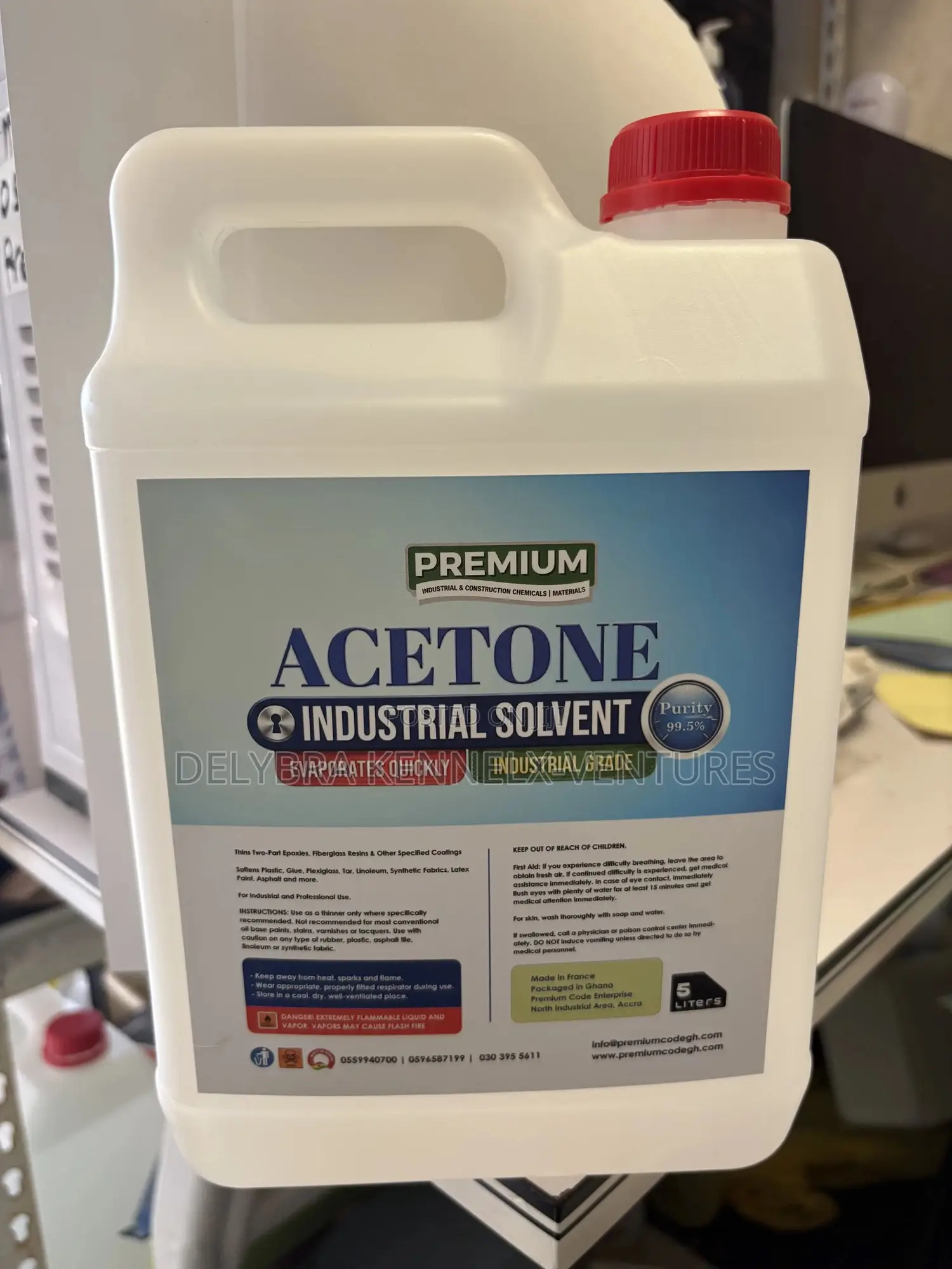 Acetone Industrial Solvent