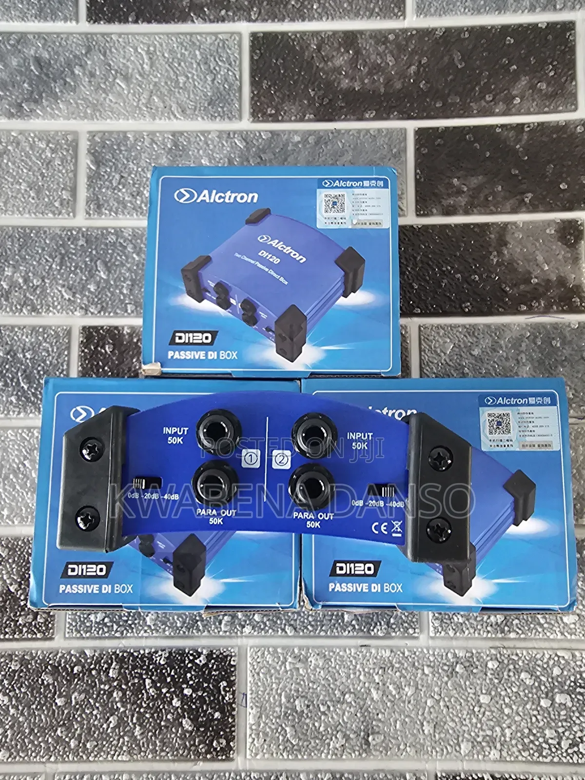 Alctron Di120 Passive Two Channel Di Box