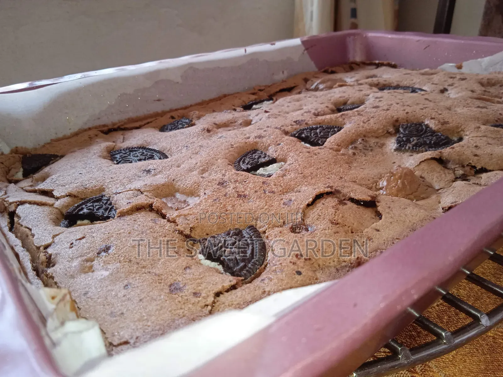 Rich Chocolate Brownie Tray
