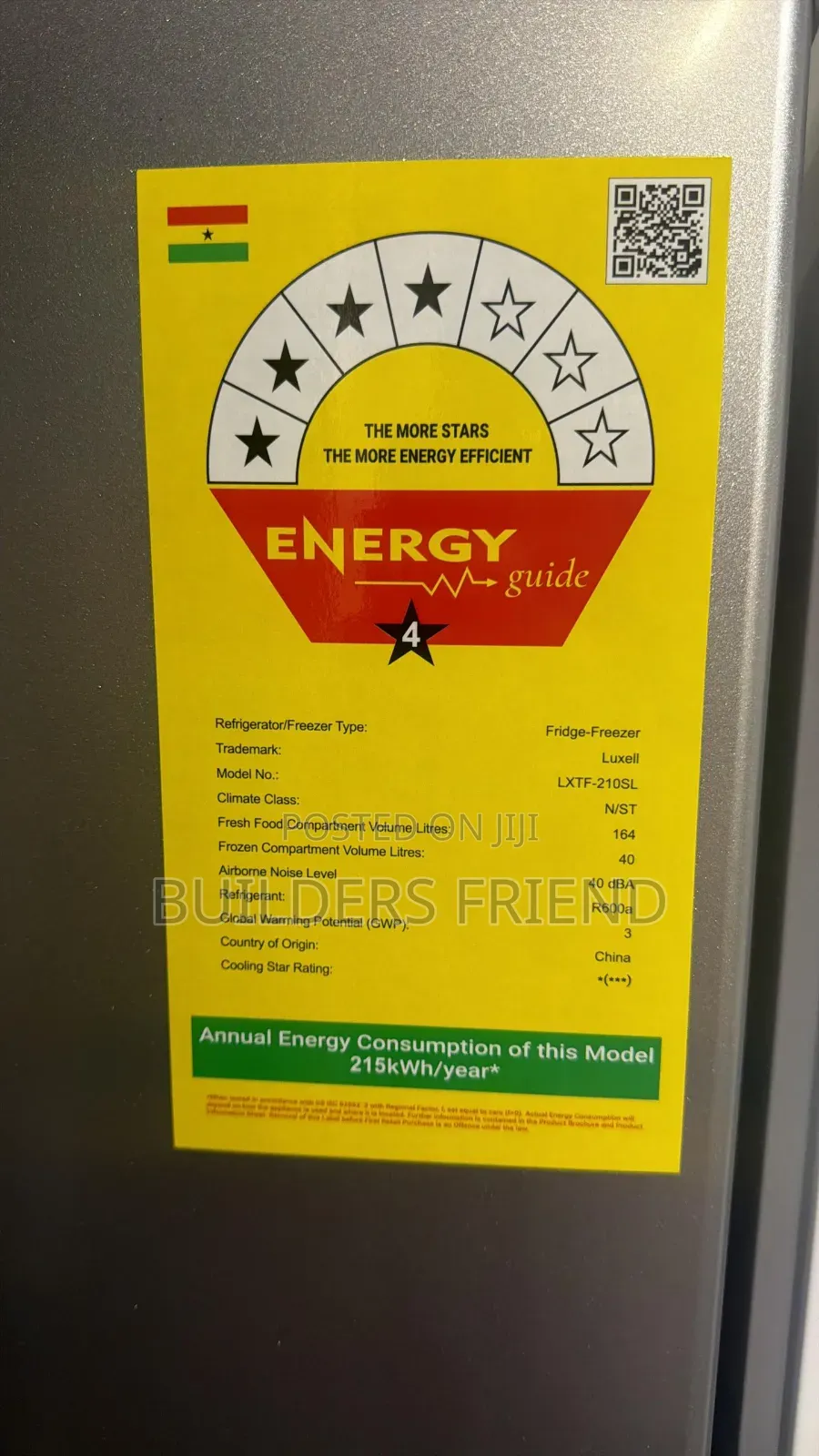 New Turkish Luxell Power Saving Refrigerator