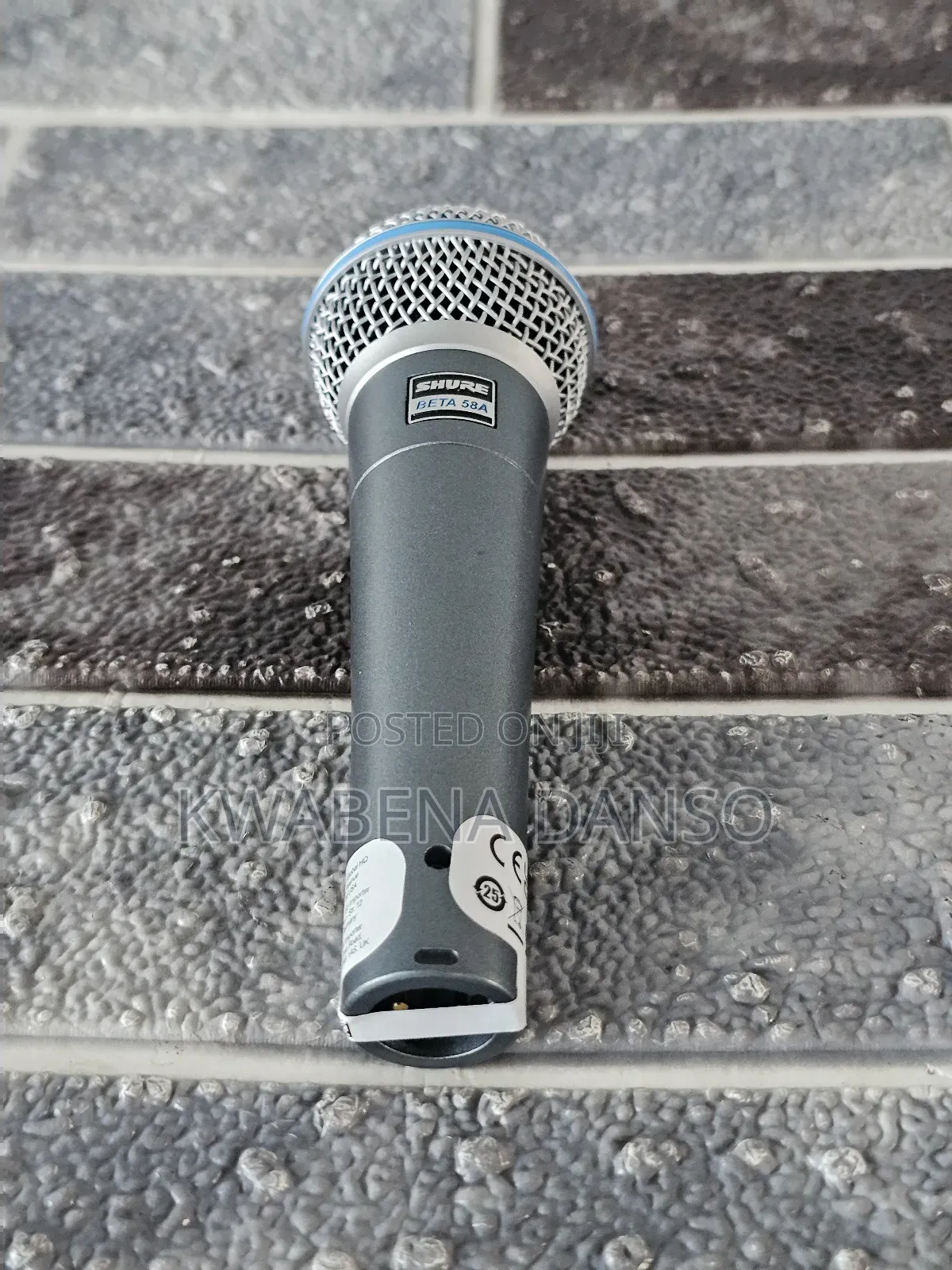 Shure Beta 58a Cord Microphone