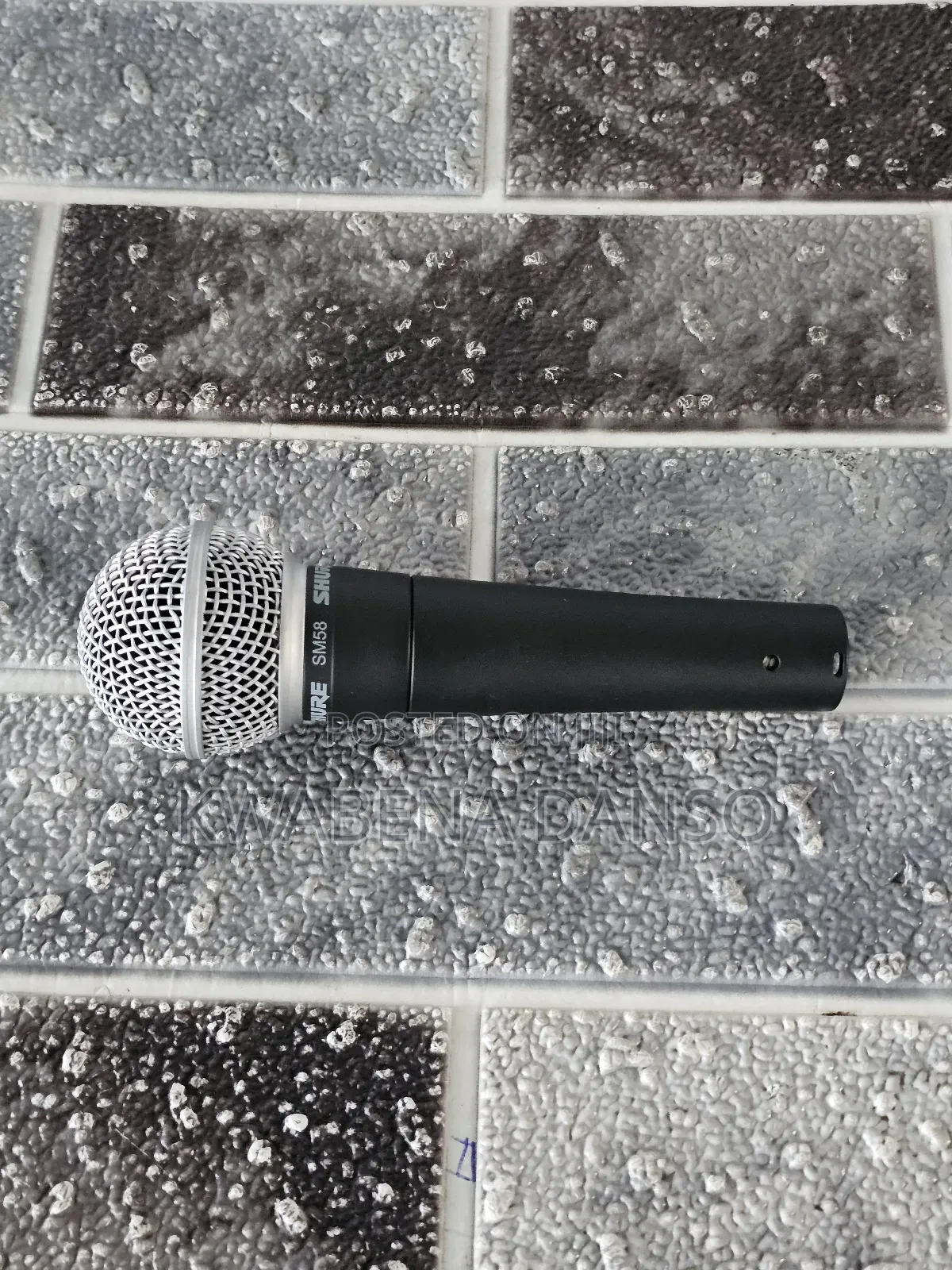 Shure Sm58 Dynamic Cardioid Cord Microphone