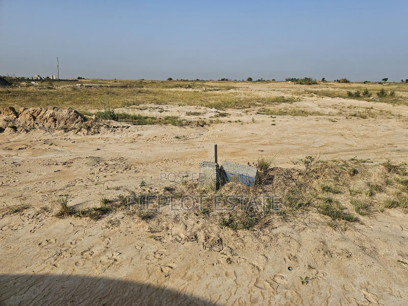 Half Plot With Utilities at Tsopoli Skyport City Residence