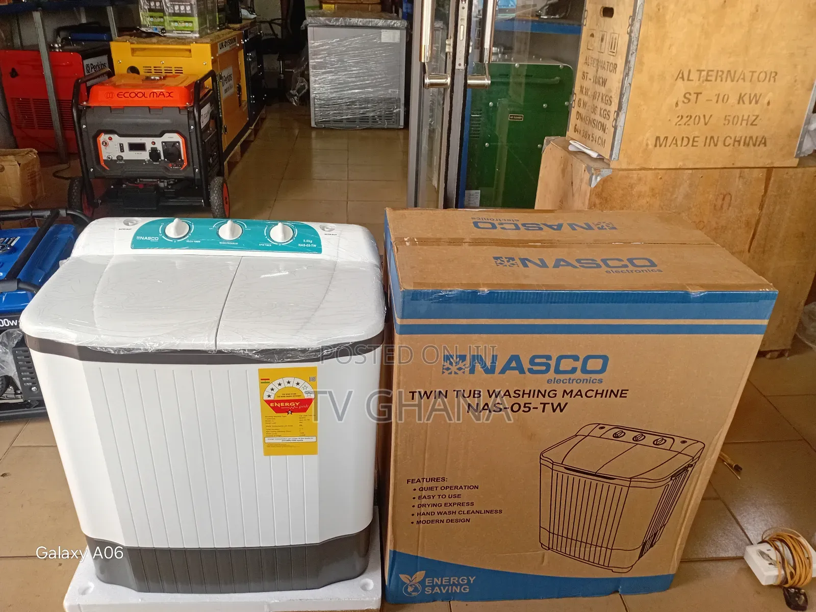 Nasco 5kg Semi-Auto Laundry – Modern Living Essential5kg