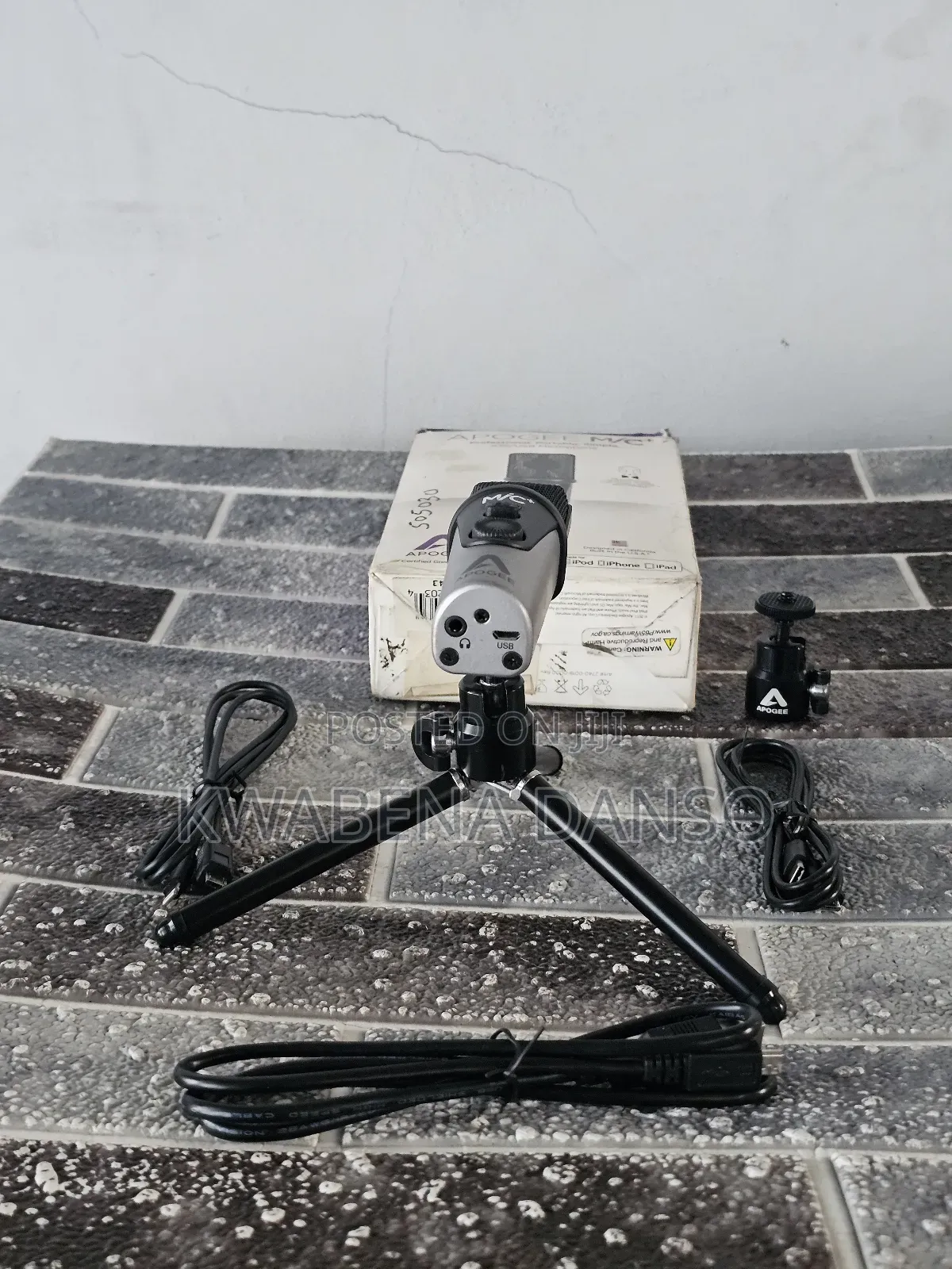 Apogee Mic+ Professional Portable Simple Ios/Usb Microphone