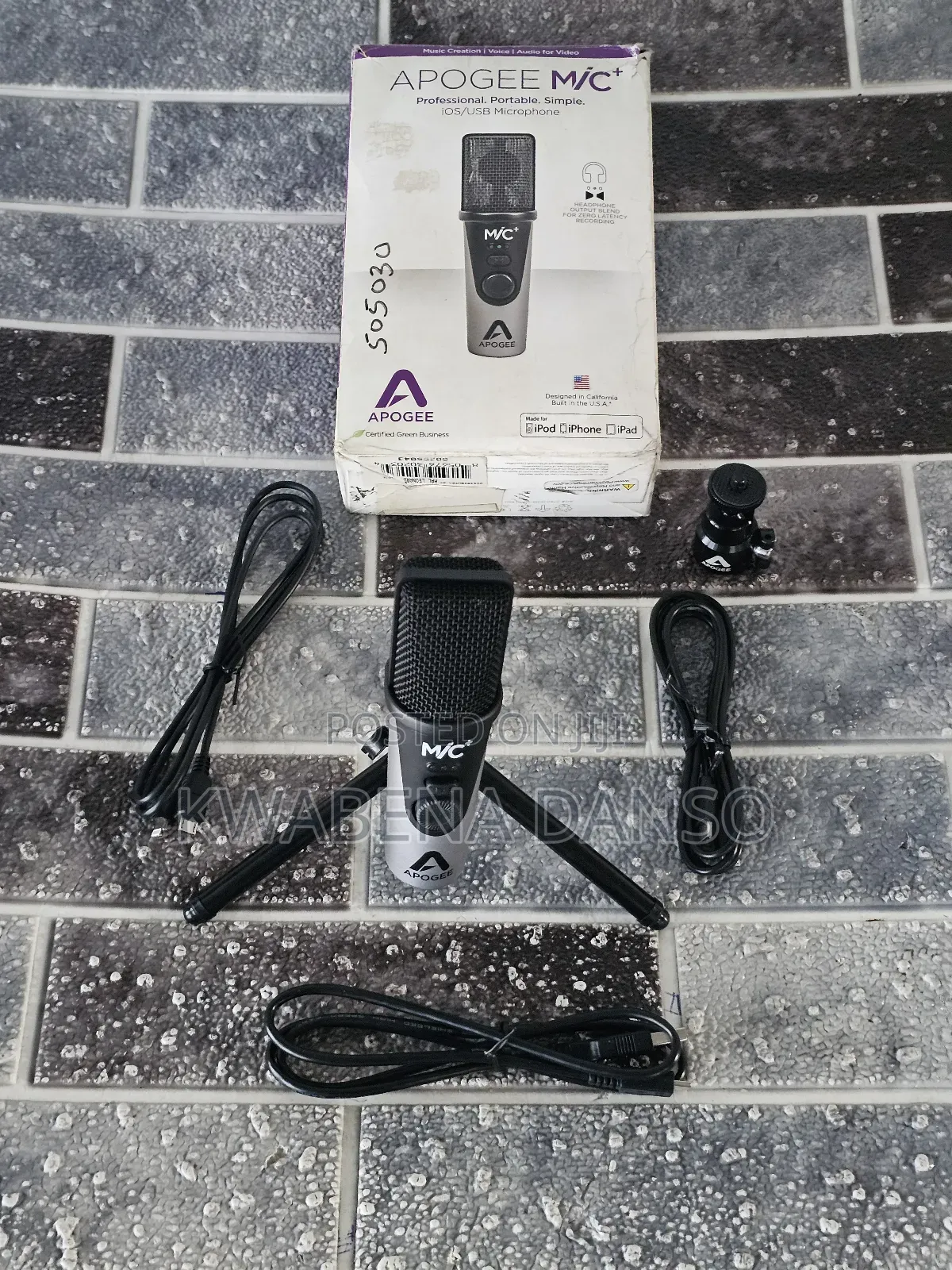 Apogee Mic+ Professional Portable Simple Ios/Usb Microphone