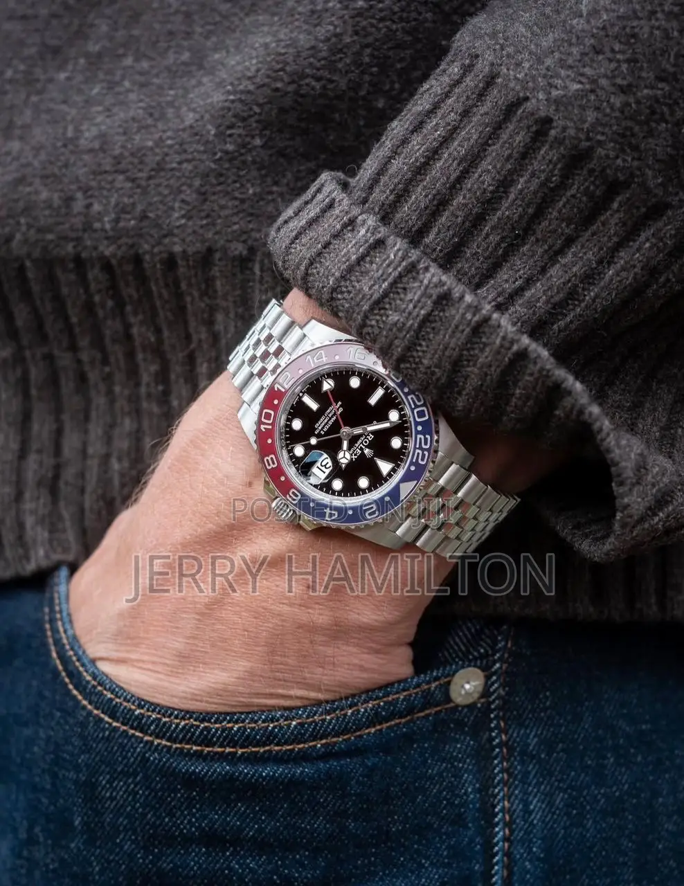 Rolex Pepsi GMT Master