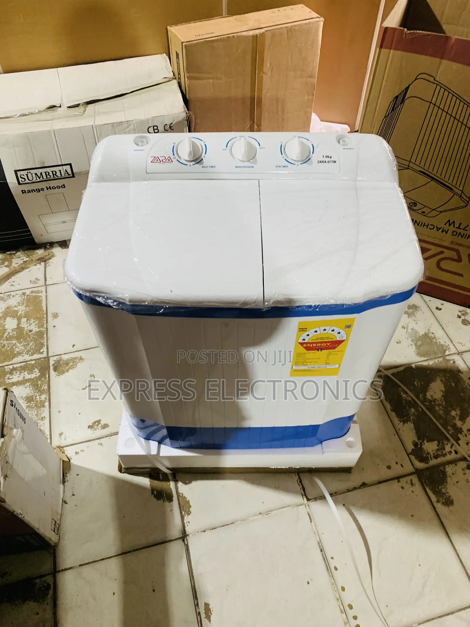 Place Your Order Washing Machine Zara 7kg