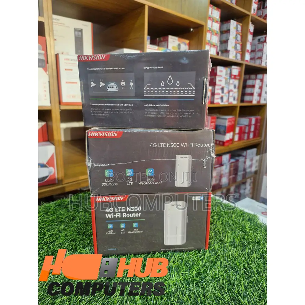 Hikvision Ds-3wr4g3n-O 4g Lte Wi-Fi Router 300mbps