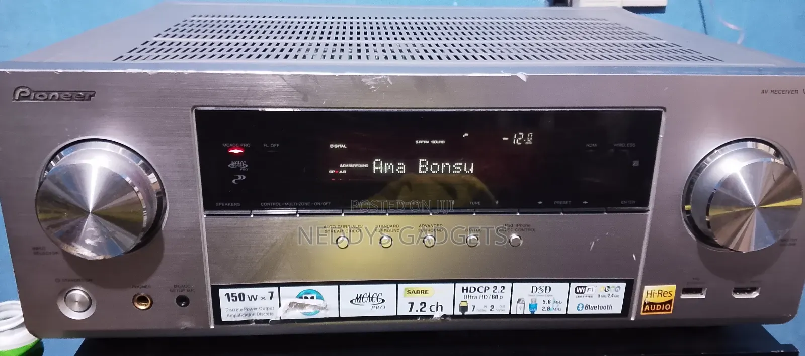 Pioneer VSX-930 7.2 Channel Receiver
With Bluetooth