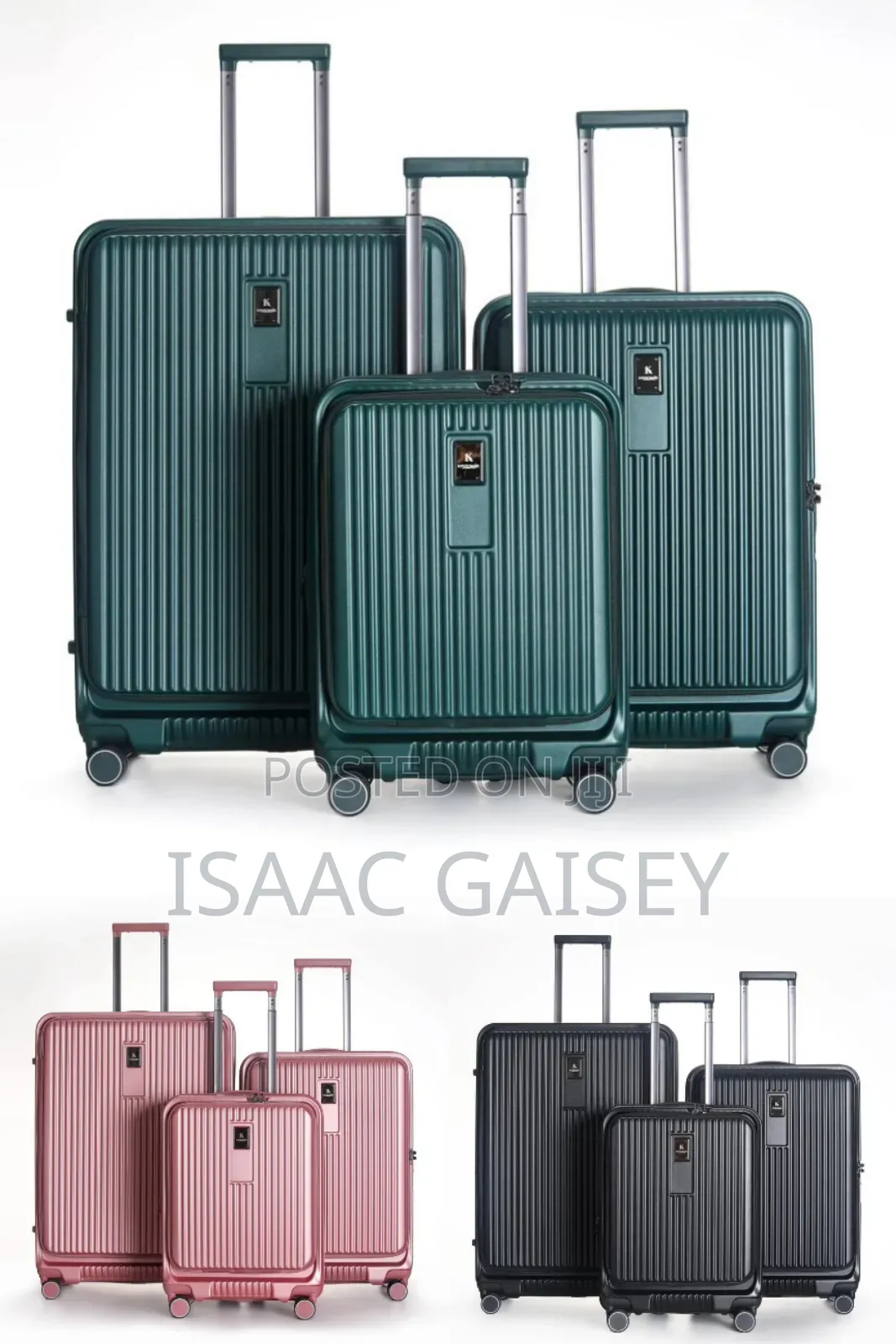 3set Anticrake Durable Anticrake Luggages in Different Colors