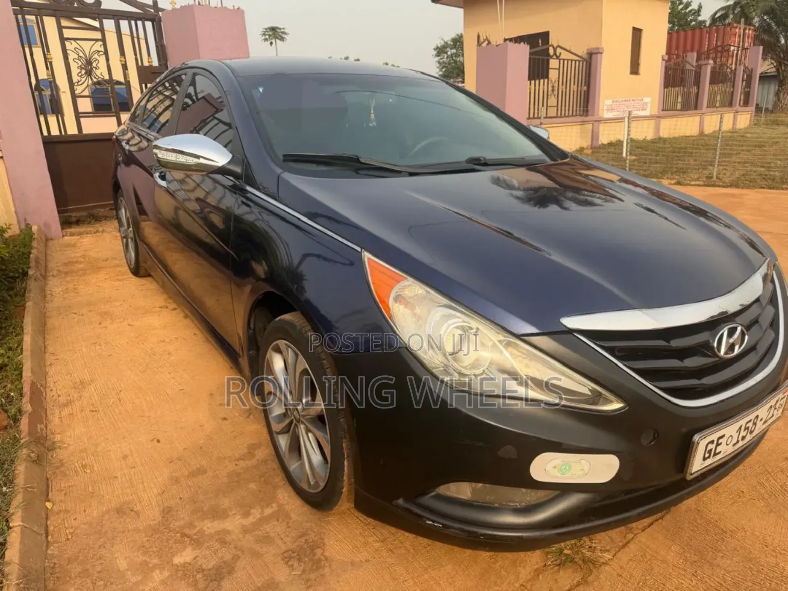 Hyundai Sonata Limited 4dr Sedan (2.4L 4cyl 6A) 2014 Blue