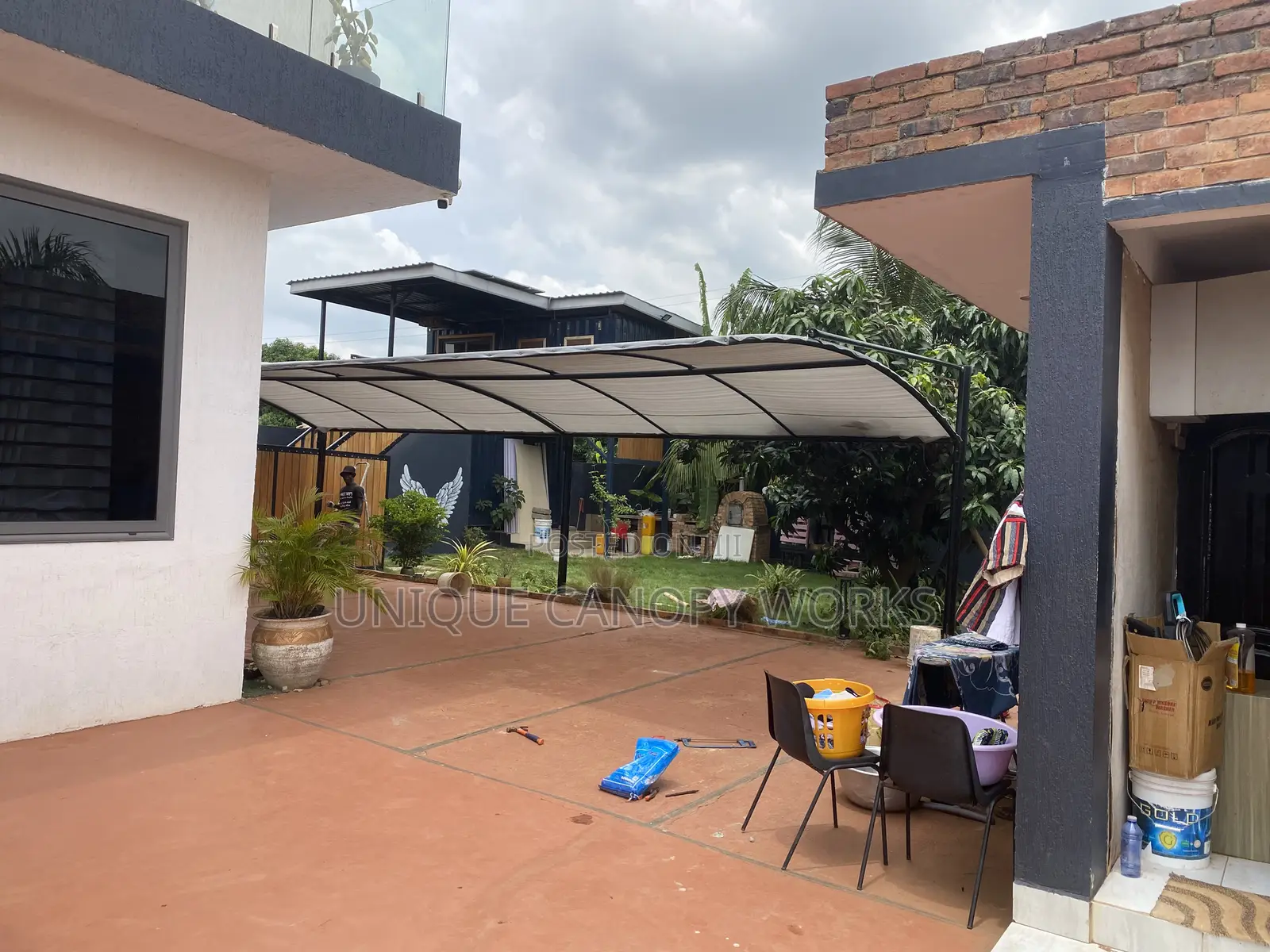 Side Front Carport Canopy