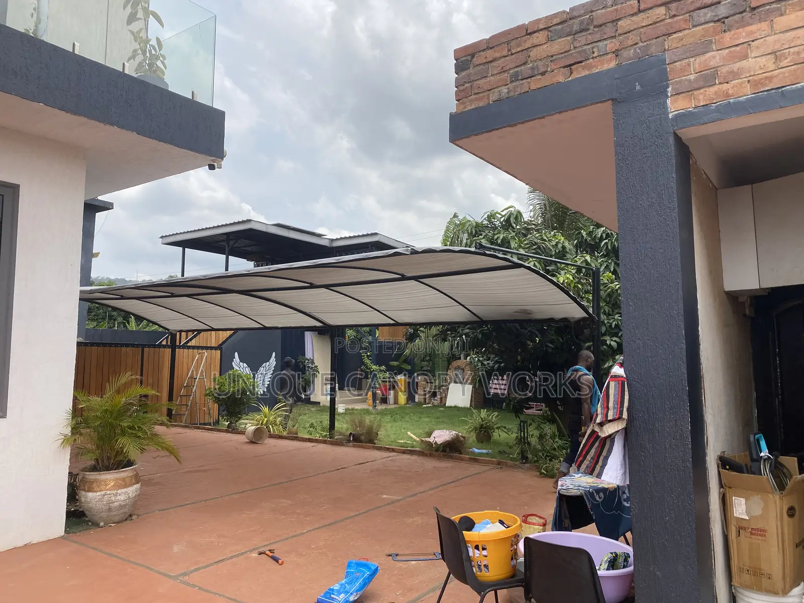 Side Front Carport Canopy