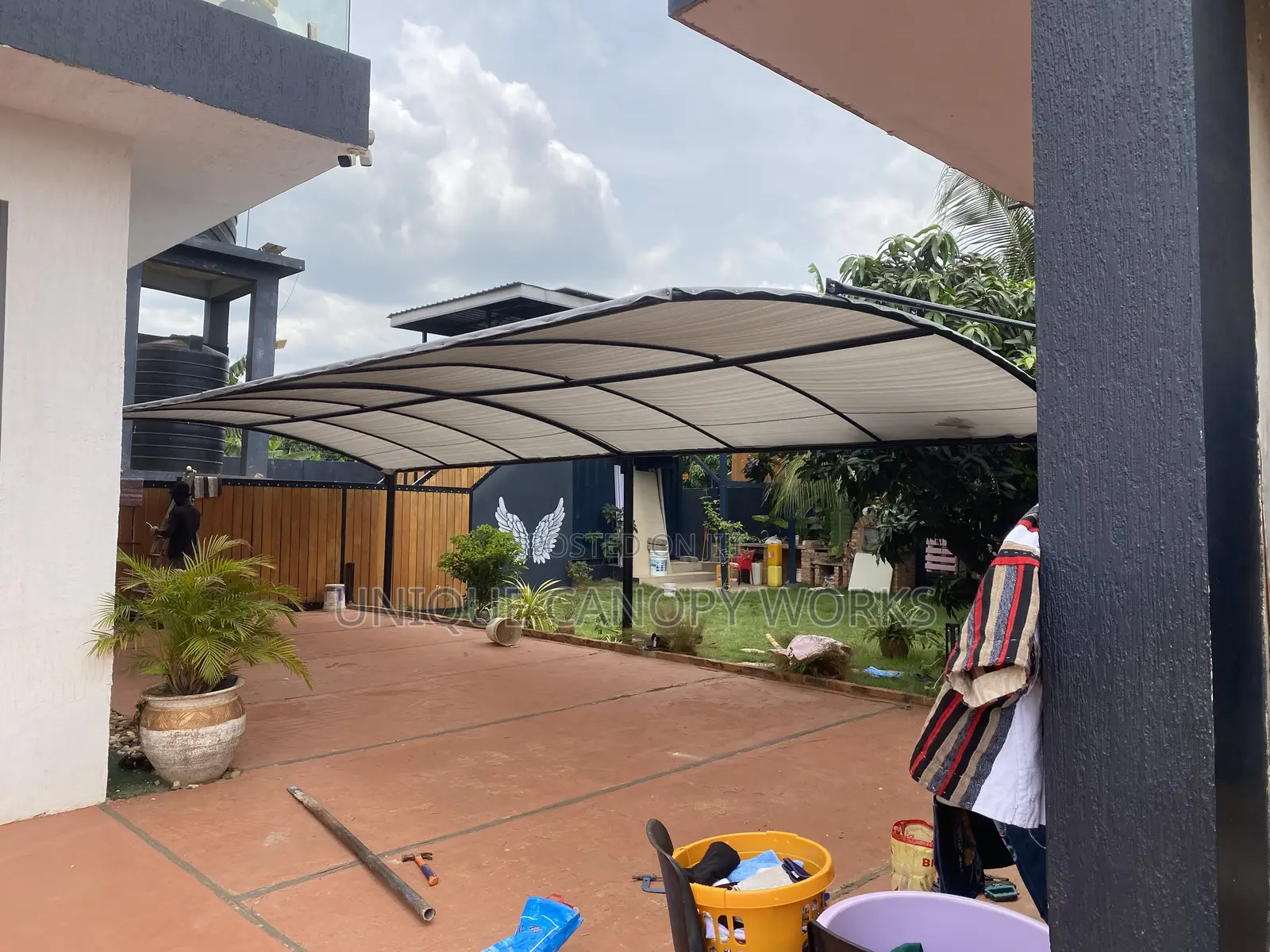 Side Front Carport Canopy
