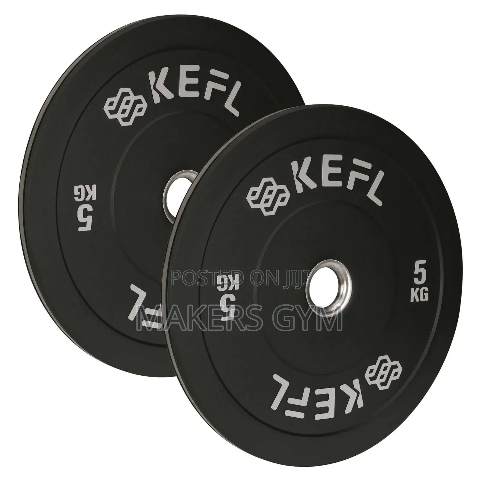 5kg Olympic Bumper Plate(Blk)