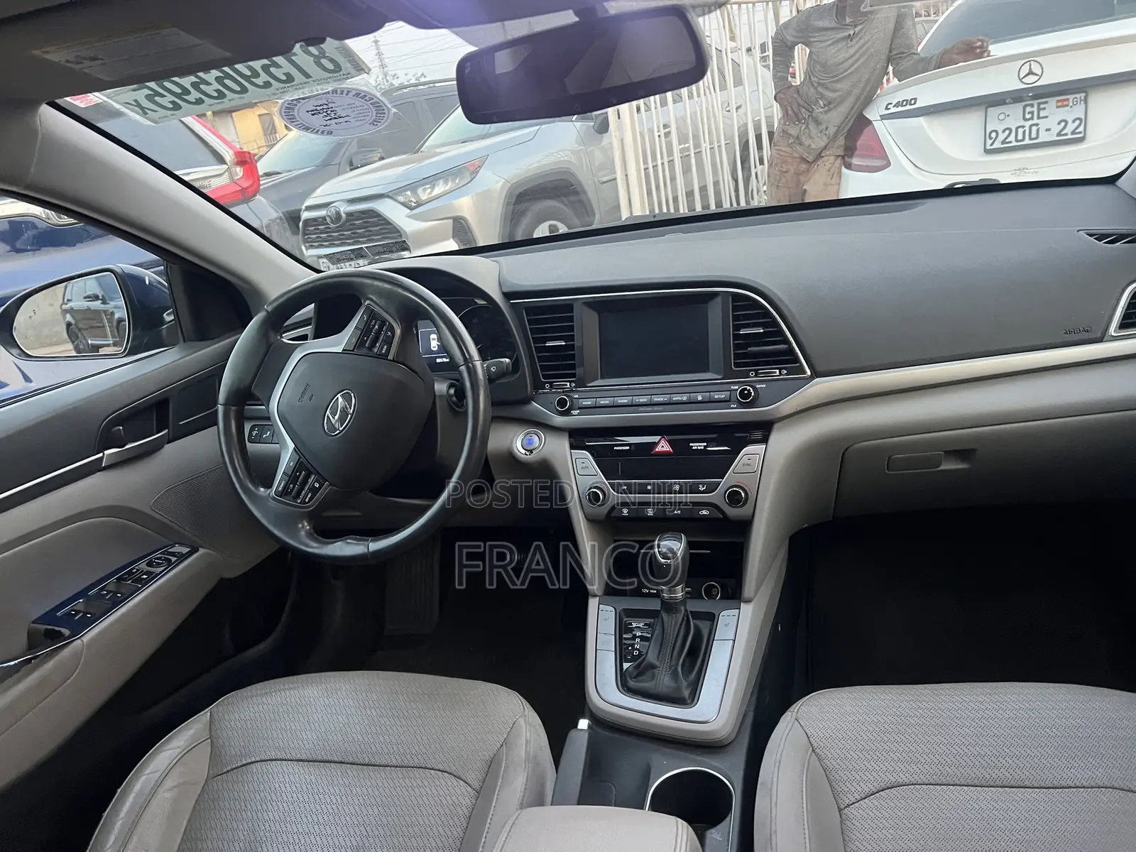 Hyundai Elantra Limited 2018 Blue