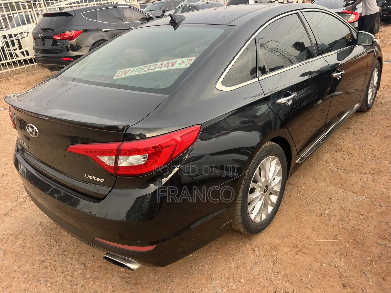 Hyundai Sonata Limited Sedan FWD (2.4L 4cyl 6A) 2017 Black