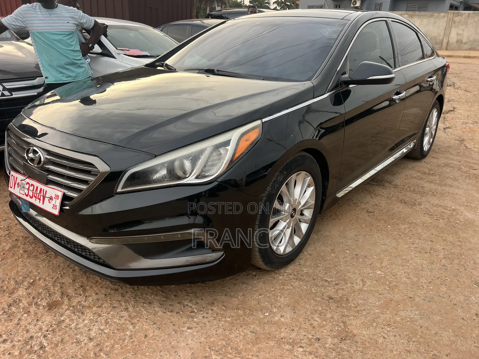 Hyundai Sonata Limited Sedan FWD (2.4L 4cyl 6A) 2017 Black