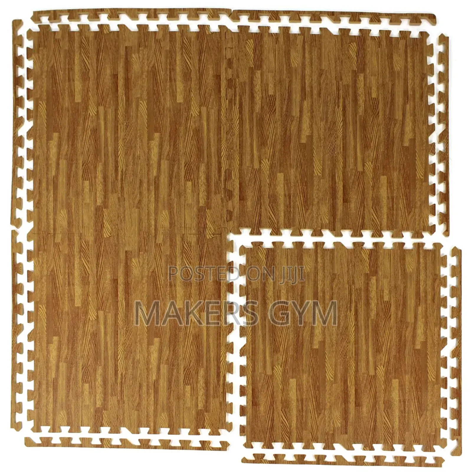 Interlocking Floor Mat (Woodgrain)