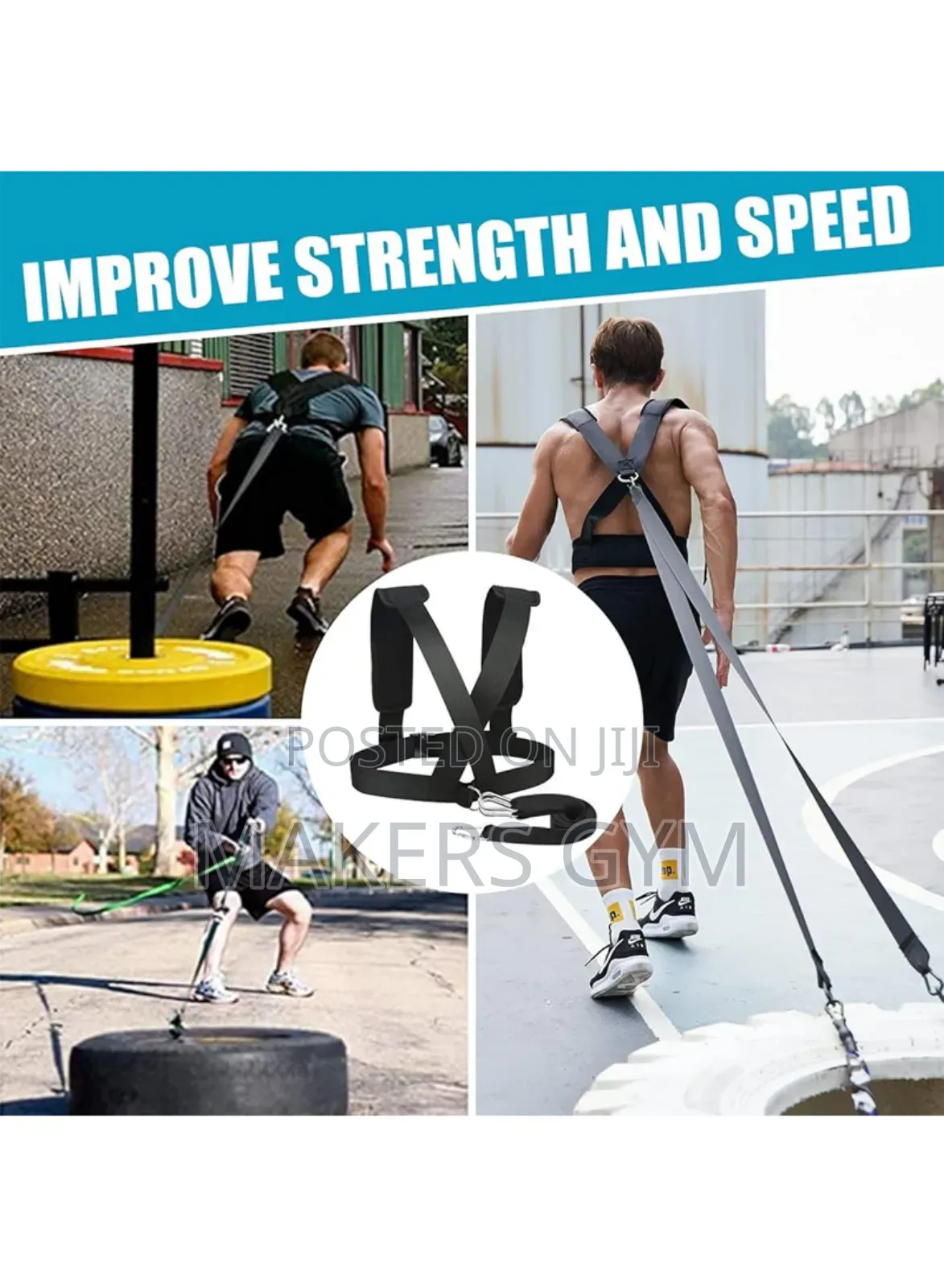 Sled Harness Weight Speed