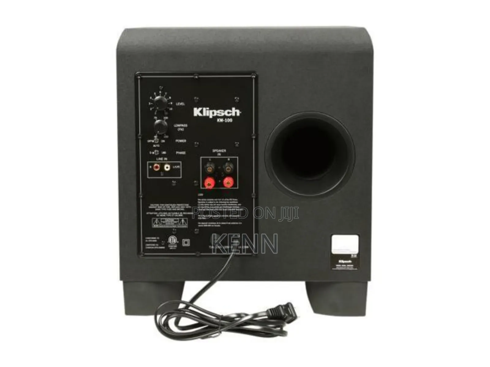 Klipsch Kw100 Downfiring 10inch 255watts Active Subwoofer