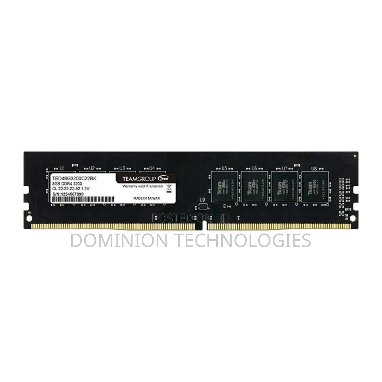 Team Group 8gb Ddr4 3200mhz For Desktop