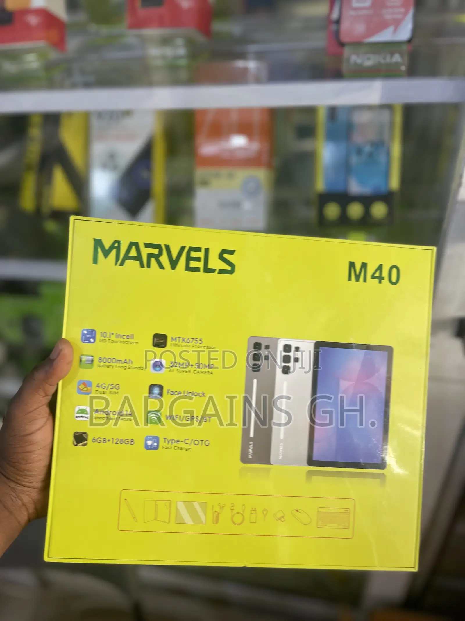 New Tablet 128 GB Black