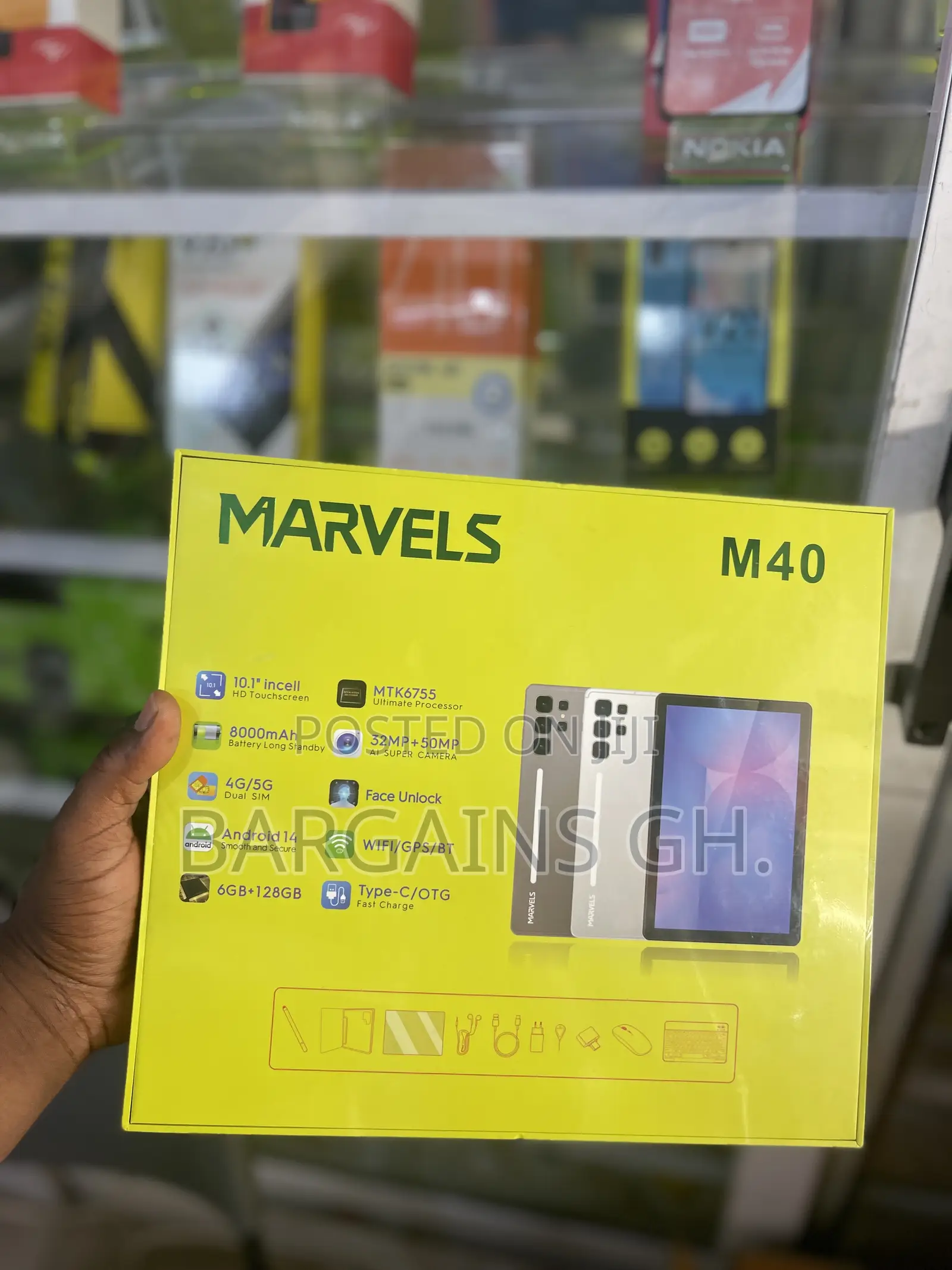 New Tablet 128 GB Black