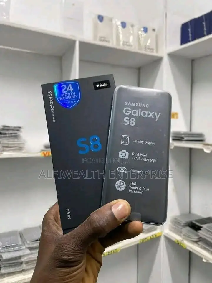 New Samsung Galaxy S8 64 GB Black