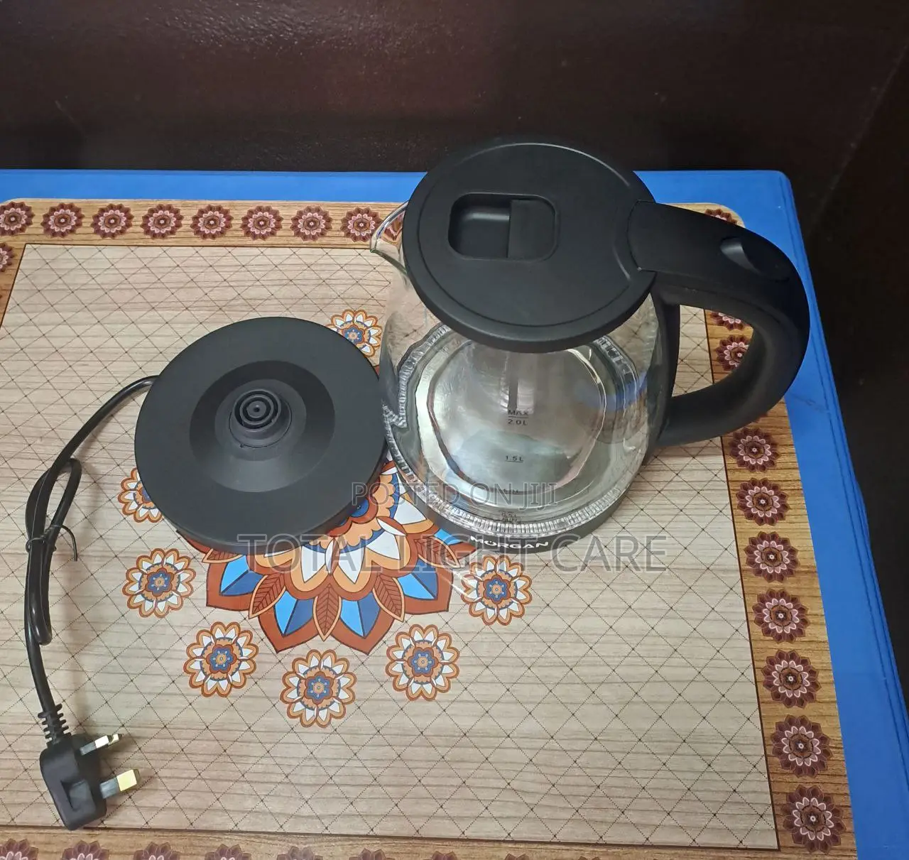 2.0 Liters Glass Kettle