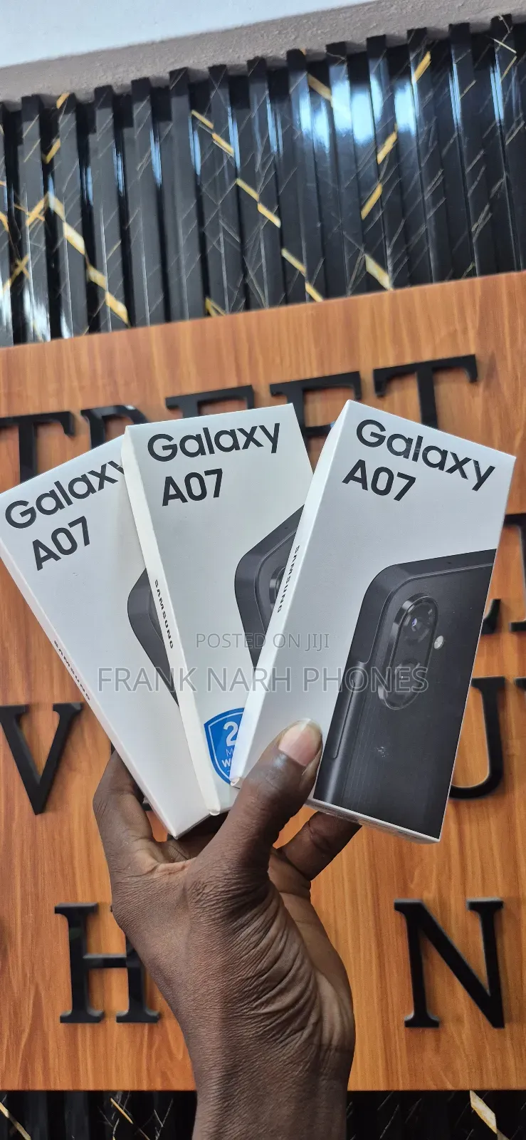 New Samsung Galaxy A07 4G 64 GB Black