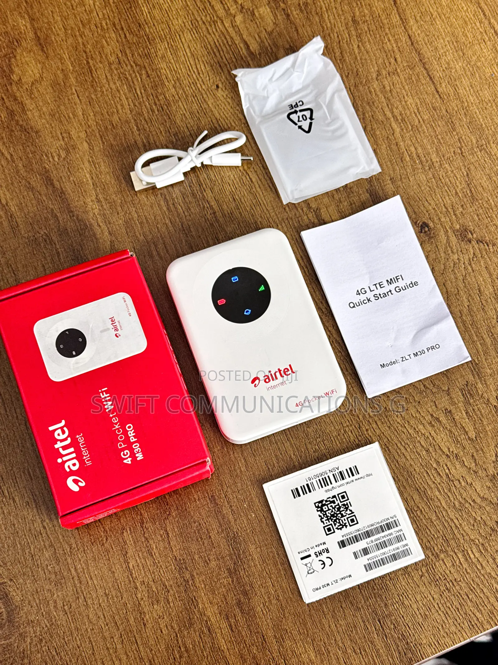 Universal 4g Mifi With Wlan Port Rj45
