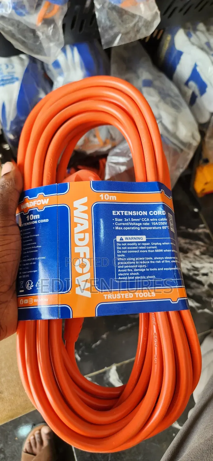Extension Cord 10m - 16 Feet