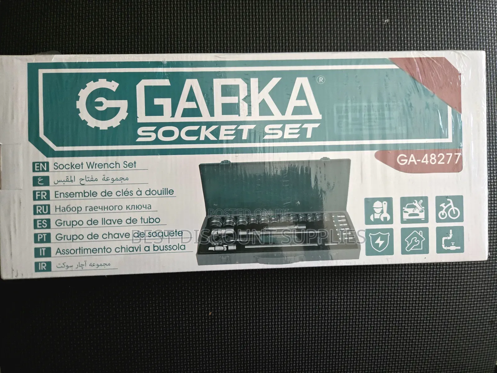 Garka Professional 18pcs Socket Wrench Set Excellent Quality