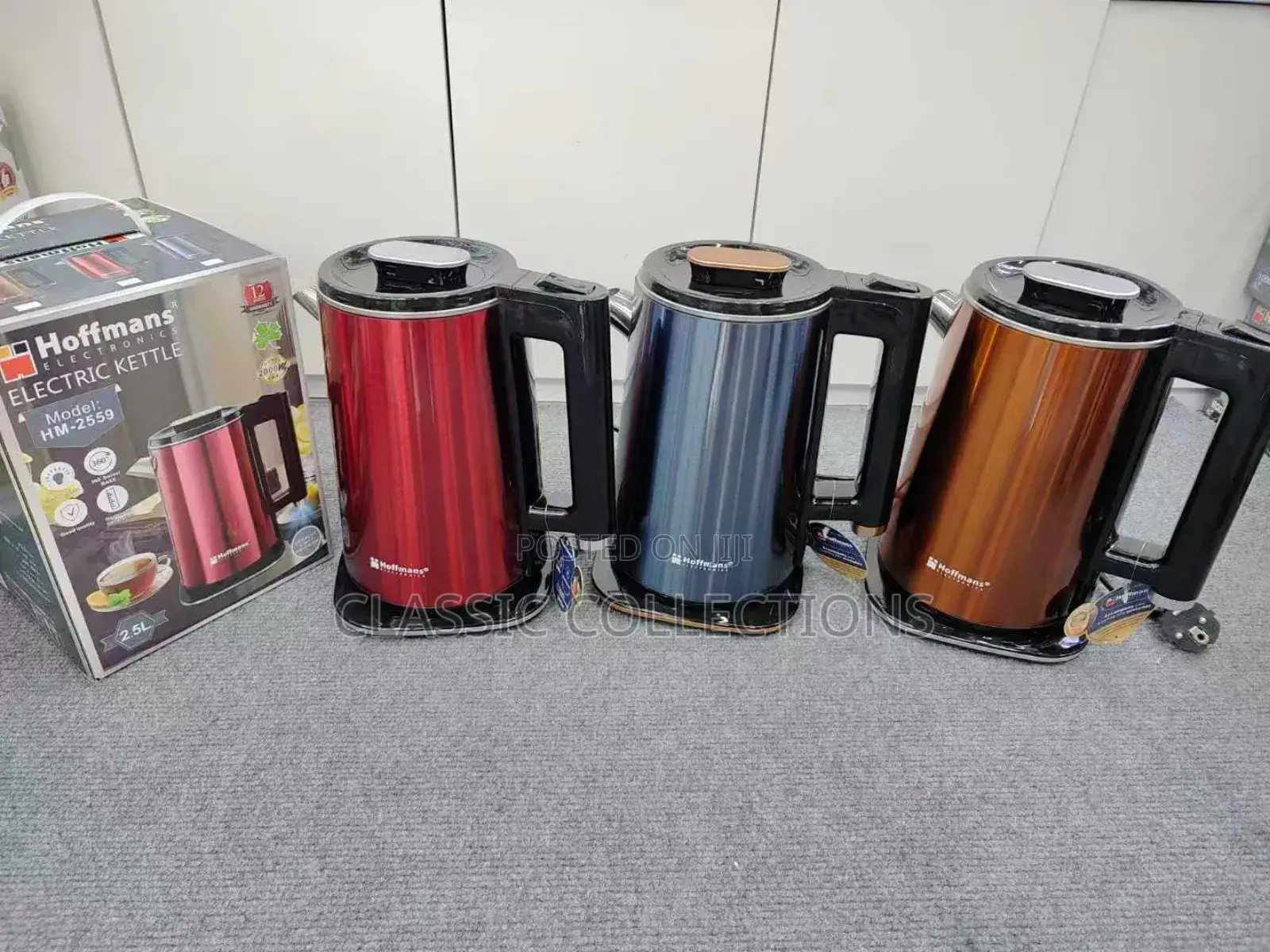 Hoffmans 2.5l 2000w Electric Kettle