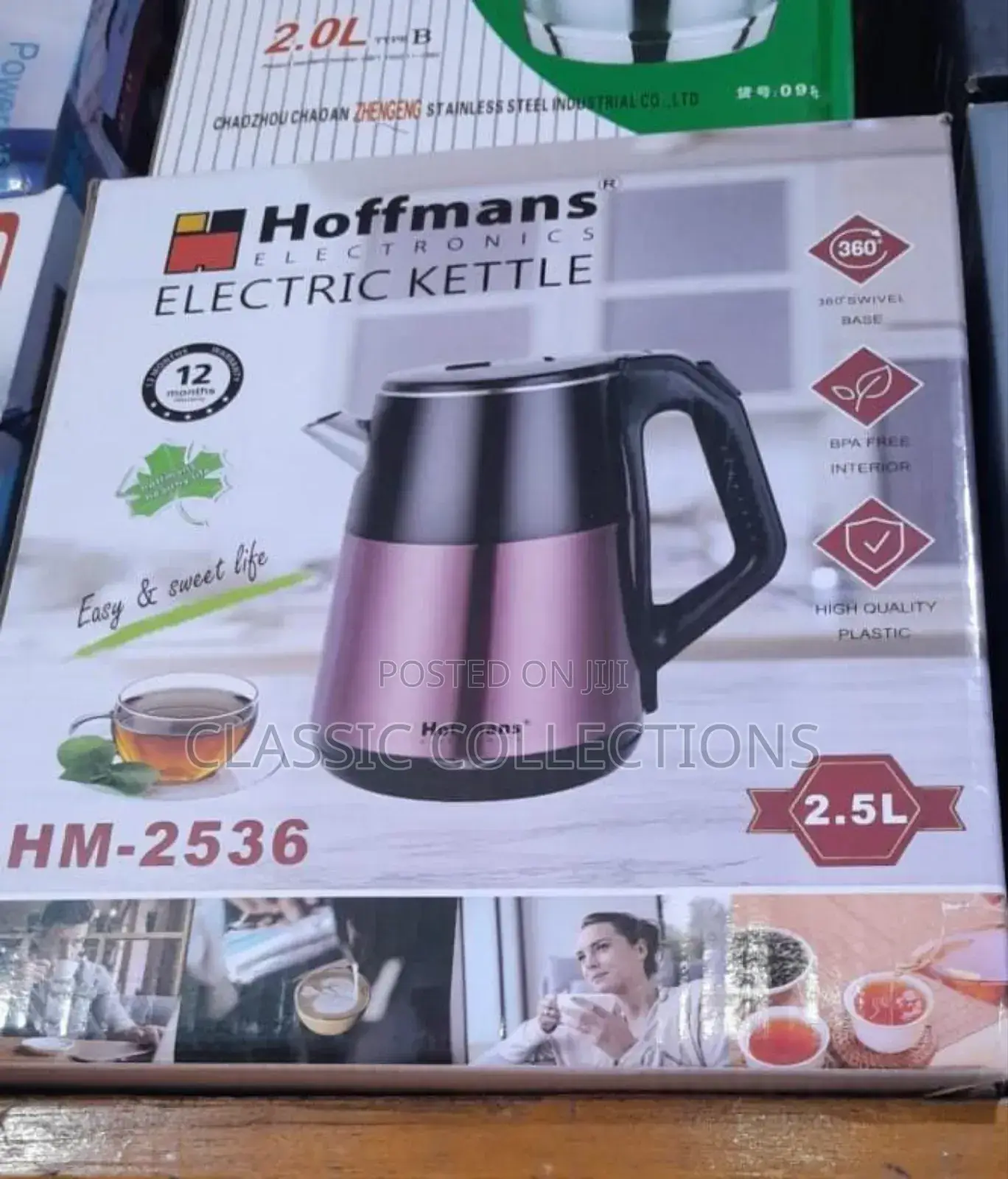 Hoffmans 2.5l 2000w Electric Kettle
