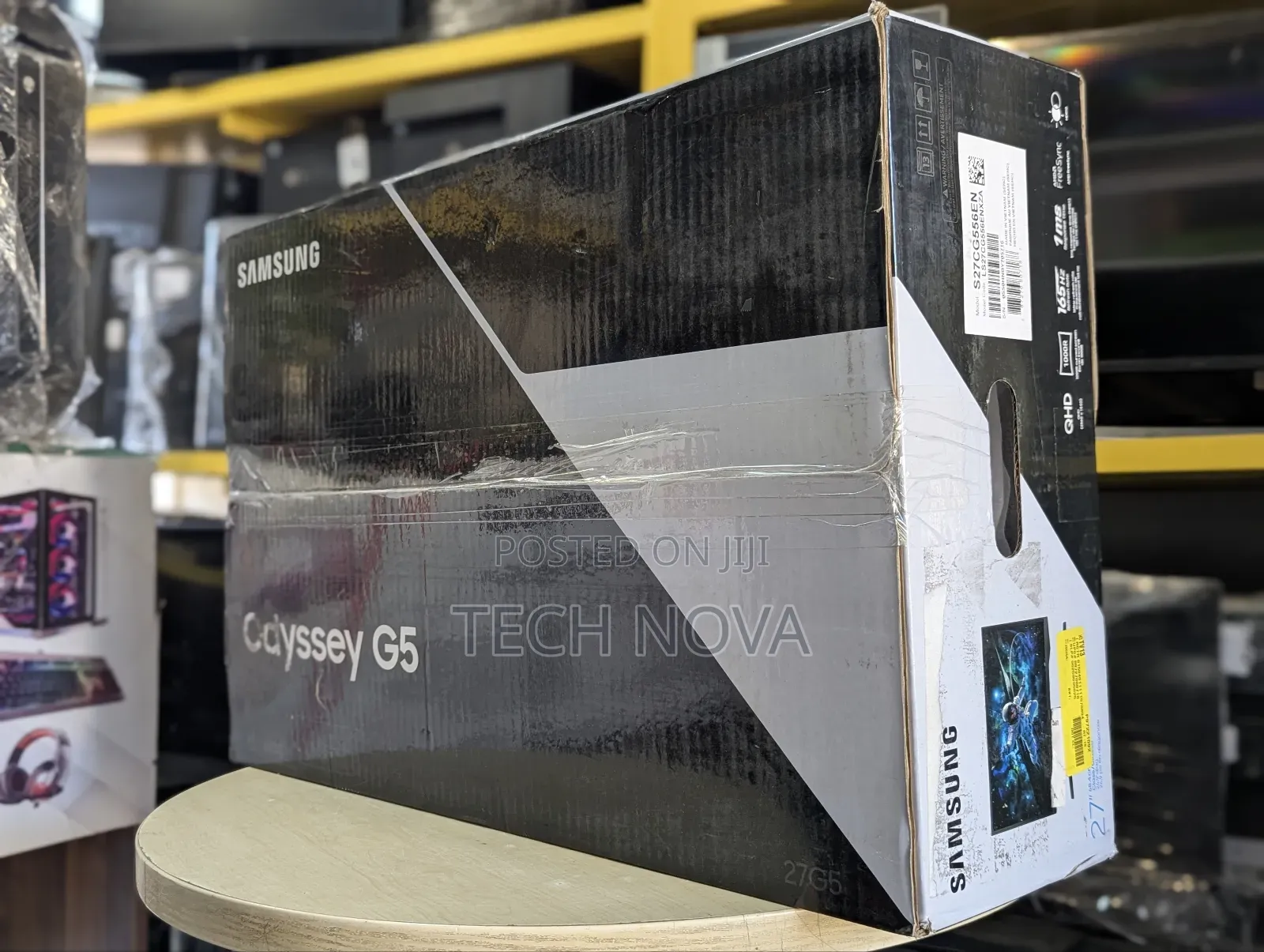 Samsung - 27" Odyssey 1000r Curved Qhd165hz 1mshdr10 Gaming Monitor