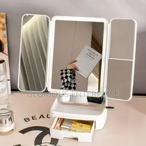 Portable Makeup Box and Mirror