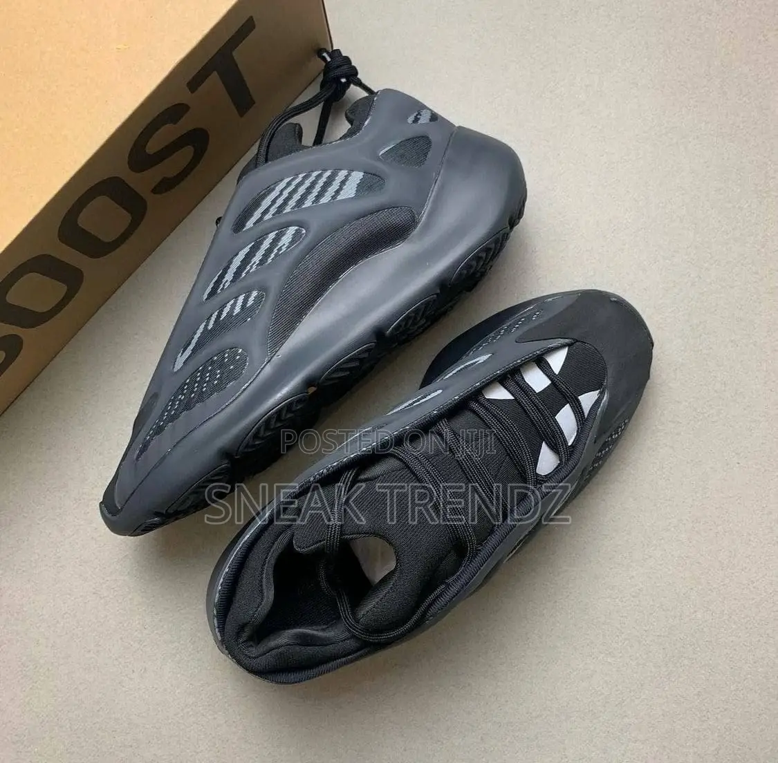 Adidas V3 Boost 700 Black Grey
