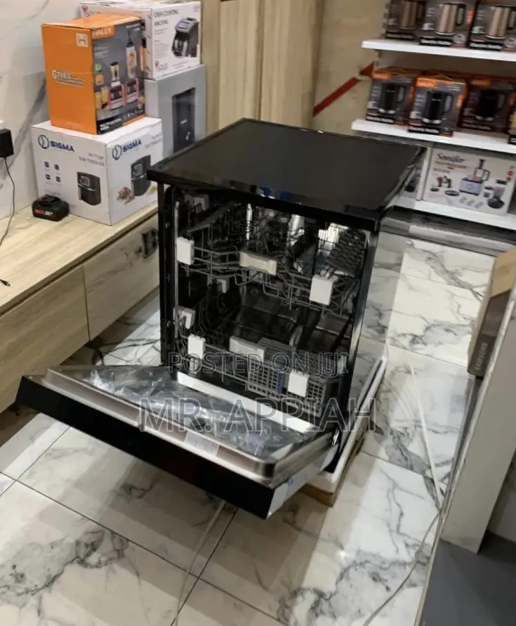 New Kenwood Tempered Glass Built in Dishwasher 
