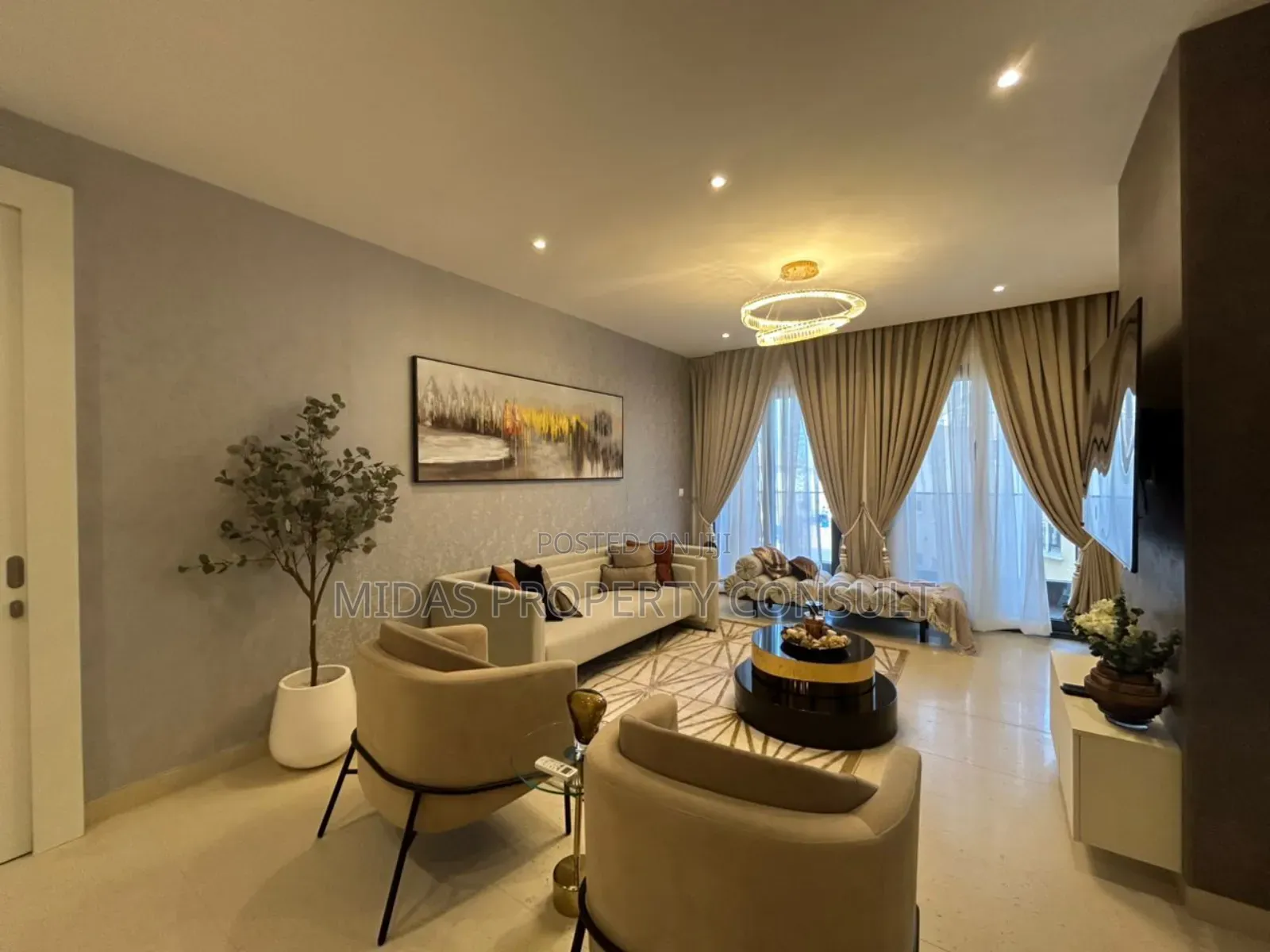 Furnished 2bdrm Apartment in Cantonment, US Embassy Area for rent